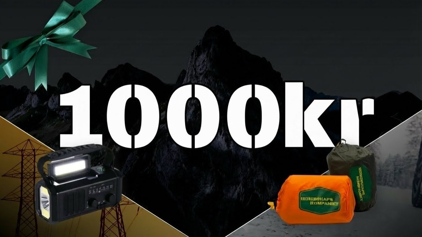 BLACK FRIDAY GAVEKORT 1000