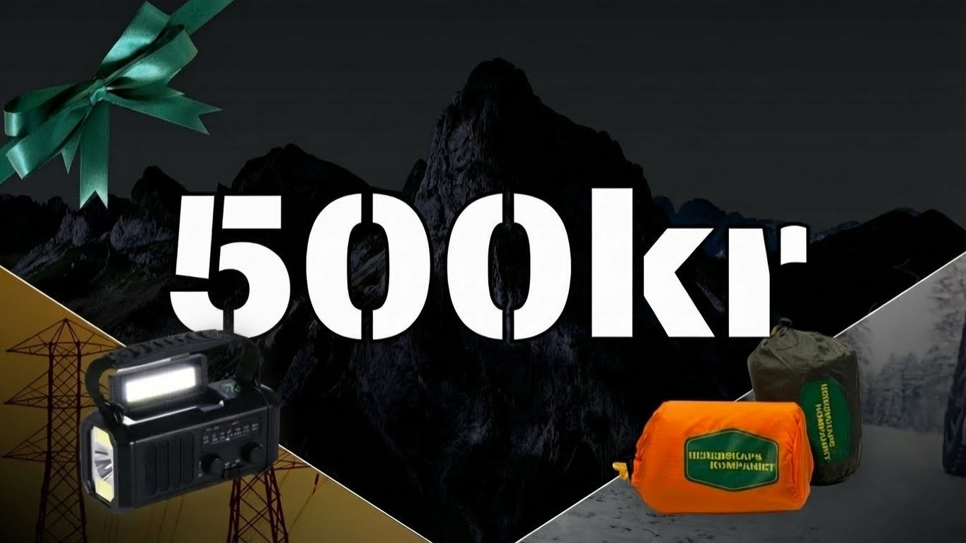 BLACK FRIDAY GAVEKORT 500