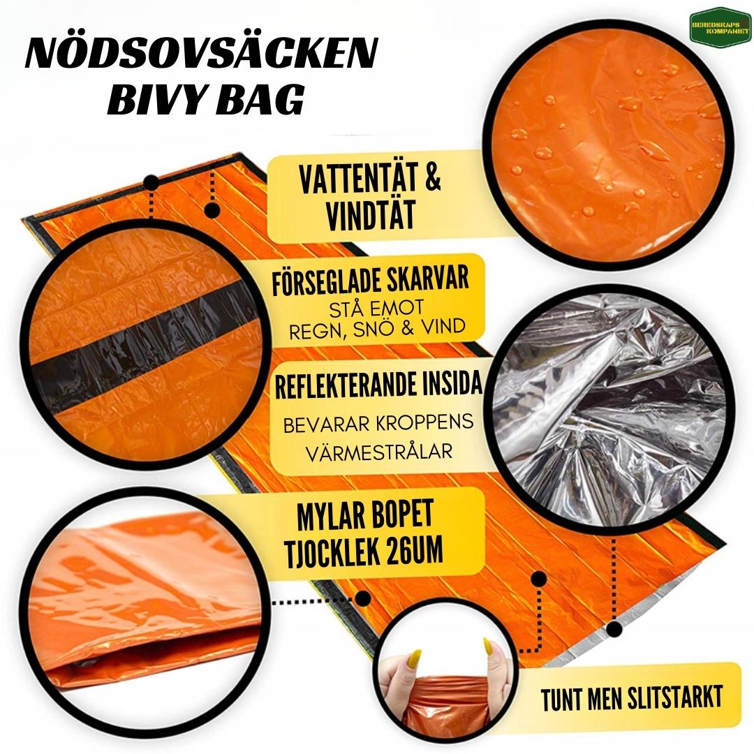 Bivy bag - Den kompakte nødsoveposen 