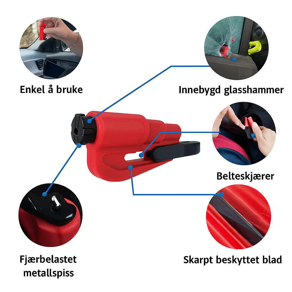 Glasshammer Mini - Bilglassvinduer